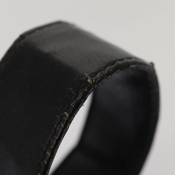 GUCCI Bamboo Backpack Leather Black Gold 003